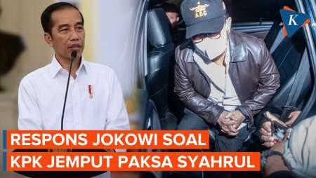 Komentar Jokowi Saat Syahrul Yasin Limpo Dijemput Paksa KPK