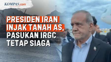 Momen Presiden Iran Tiba Di New York, Di Belakang Layar Jari IRGC Tetap Di Pelatuk Rudal