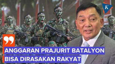 Bahas Batalyon Tiap Kabupaten, Menhan: Minimal Rp 2 Miliar Masuk Pasar Lokal