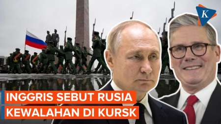 Setelah AS, Inggris Ejek Rusia yang Kekurangan Pasukan Hadapi Serangan Kursk