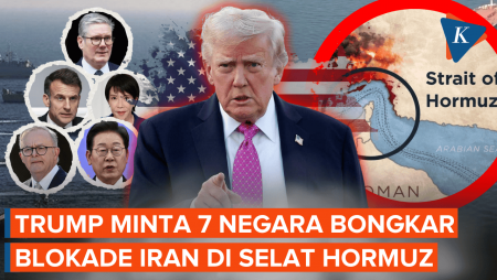 Trump Minta 7 Negara Kirim Kapal Perang ke Selat Hormuz, Ini Respons Mereka