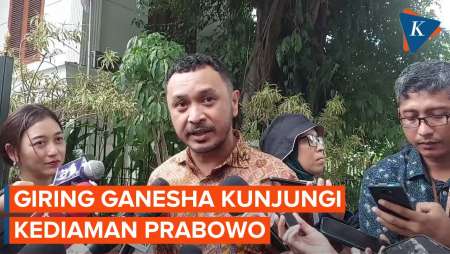 Kata Giring Ganesha Usai Bertemu Prabowo: Terima Kasih Sudah Memercayai Saya