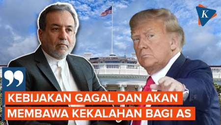 Trump Ancam Sanksi Ekonomi Iran, Araghchi: Kebijakan Gagal, Akan Bawa Kekalahan