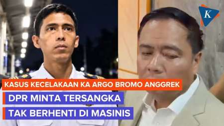 Respons Komisi V DPR Soal Masinis KA Argo Bromo Anggrek Jadi Tersangka