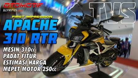 TVS Apache 310 RTR | Mesin 310cc Hasil Kolaborasi Dengan BMW | FIRST IMPRESSION