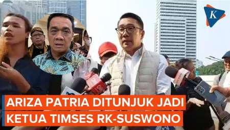 Gantikan Ahmad Sahroni, Ariza Patria Jadi Ketua Timses RK-Suswono