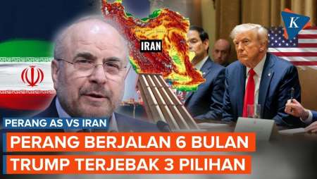 Perang AS-Iran Masuk 6 Bulan, Trump Terjepit Dalam 3 Pilihan Sulit
