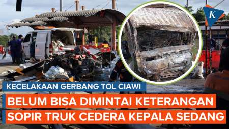 Sopir Truk Ciawi Cedera Kepala Sedang, Belum Bisa Dimintai Keterangan