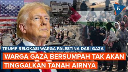 Warga Palestina Geram soal Trump Ingin Ambil Alih Gaza, Bersumpah Tetap di Tanah Airnya