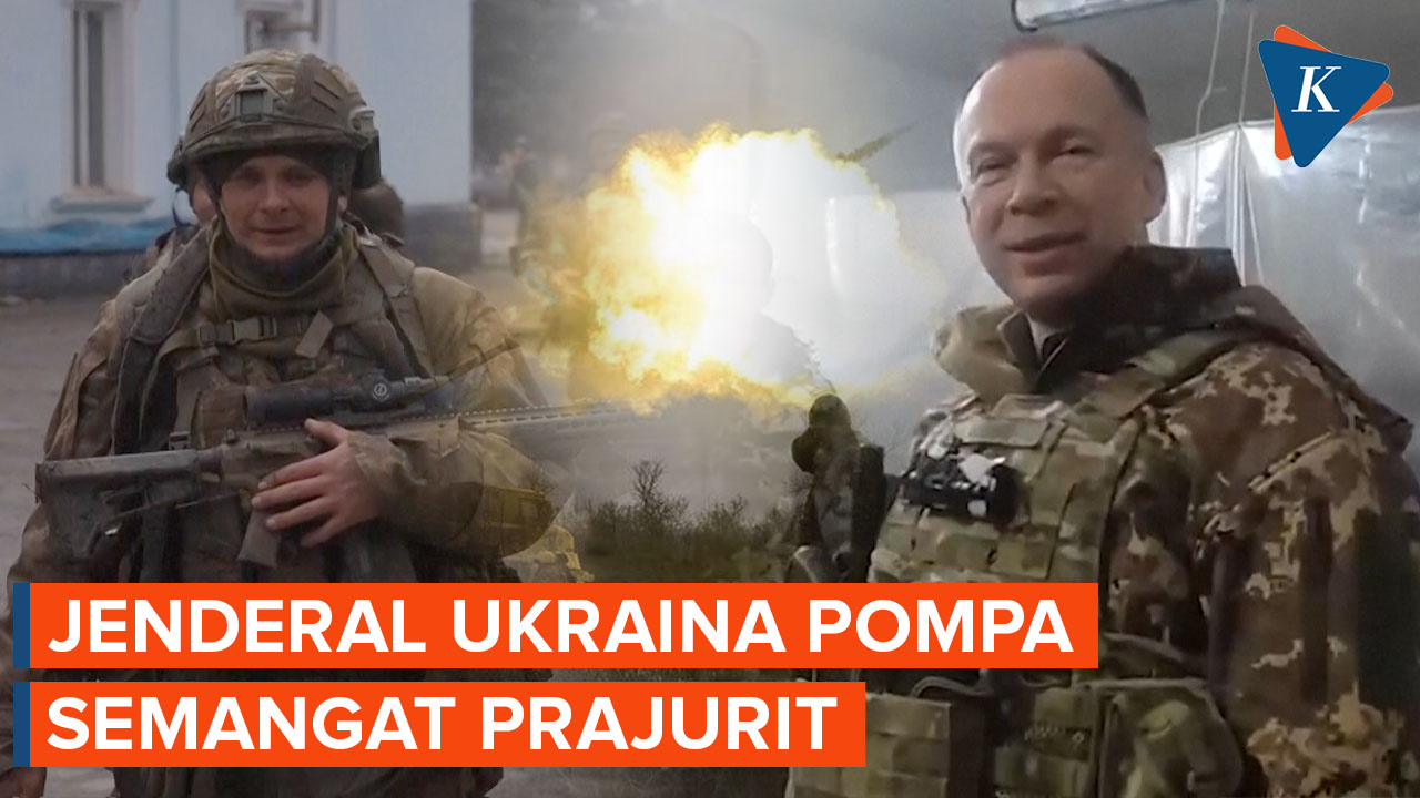 Jenderal Ukraina Pompa Semangat Prajurit yang Bertempur di Bakhmut