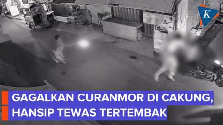Video CCTV Hansip Tewas Tertembak Saat Gagalkan Aksi Curanmor Di Cakung