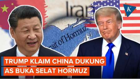 Trump Klaim China Dukung Misi AS Buka Selat Hormuz