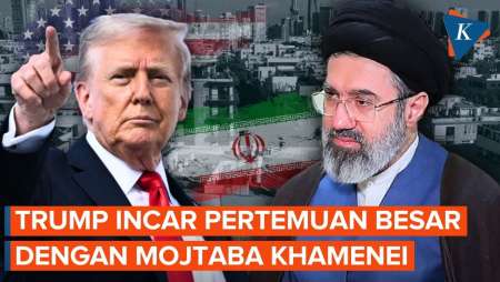 Usai "Semprot" Netanyahu, Trump Ingin Bertemu Mojtaba Khamenei