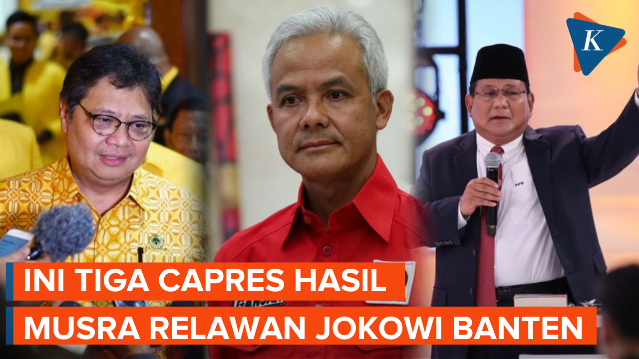 Musra Relawan Jokowi Banten Adakan E-voting, Airlangga Urutan Pertama
