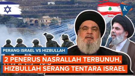 Israel Umumkan 2 Penerus Hassan Nasrallah Terbunuh, Hizbullah Langsung Serang IDF!