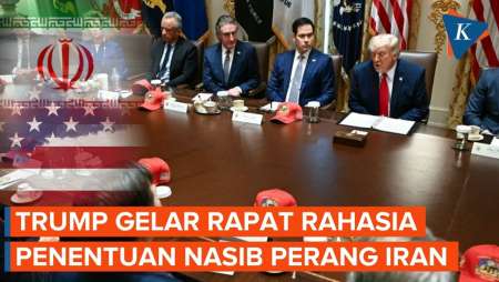 Trump Gelar Rapat Penentuan Nasib Iran, Setuju Cabut Blokade, Asal... 