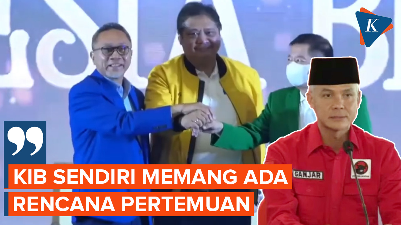 Ganjar Dideklarasikan PDI-P, KIB Bakal Silaturahmi