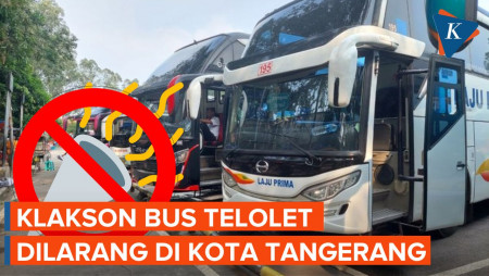 Bus Telolet Akan Dilarang di Kota Tangerang, Ada Apa ?