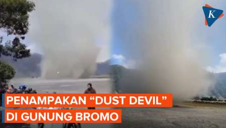 Viral Video Pusaran Angin yang Disebut Tornado di Bromo, Ini Penjelasan TNBTS