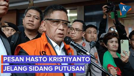 Hasto Imbau Simpatisan PDI-P Tertib Jelang Sidang Putusan Dugaan Suap