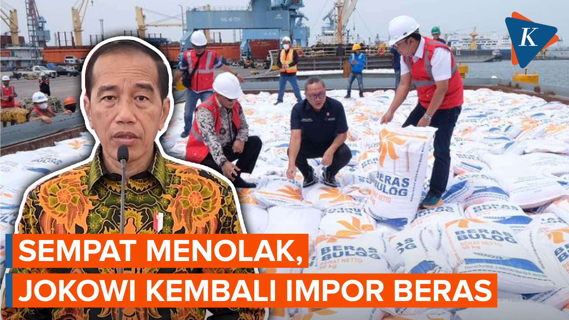 Dulu Malu, Jokowi Kini Kembali Impor Beras