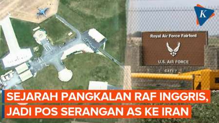Dihantui Teror Bom, Ini Sejarah Pangkalan RAF Inggris Yang Jadi Pos Serangan AS Ke Iran