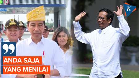 Mahfud Ogah Komentari Pernyataan Jokowi Tak Akan Kampanye