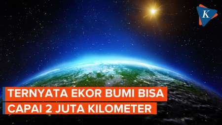 Bumi Ternyata Punya "Ekor" Magnetik Sepanjang 2 Juta Kilometer