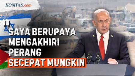 Hancurkan Benteng Hamas di Gaza, Netanyahu Berdalih Serangan Israel untuk Percepat Akhiri Perang