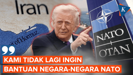 Marah, Trump Sudah Tak Butuh Bantuan NATO Amankan Selat Hormuz