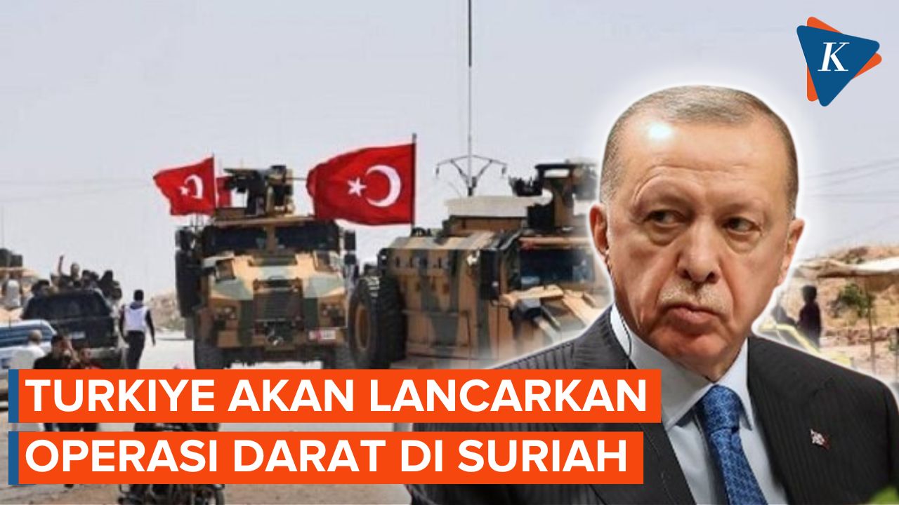 Erdogan: Turkiye Bersiap Luncurkan Operasi Darat untuk 