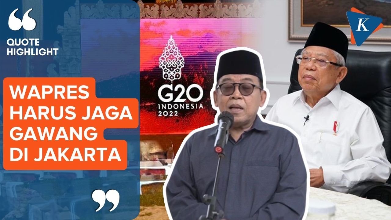 Alasan Maruf Amin Tak Hadiri KTT G20 di Bali