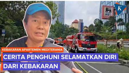 Kebakaran Apartemen Tanjung Duren, Saat Koridor Penuh Asap Tak Bisa Diterobos