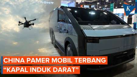 China Pamer Beragam Jenis Mobil Terbang, Ada "Kapal Induk Darat"