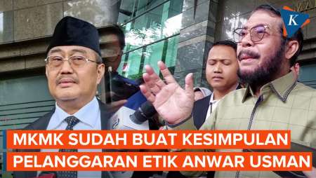 MKMK Tinggal Susun Putusan Pelanggaran Etik Anwar Usman soal Batas Usia Cawapres