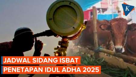 Jadwal Sidang Isbat 1 Zulhijah 1446 H, Kapan Idul Adha 2025?