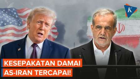 AS Dan Iran Umumkan Sepakat Akhiri Perang