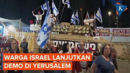 Demo di Yerusalem Berlanjut, Warga Israel Terus Desak Netanyahu Mundur