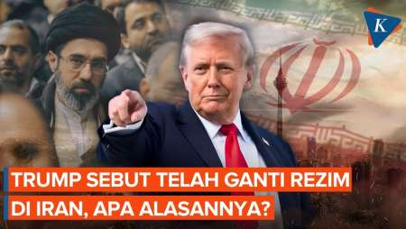 Trump Sesumbar Perubahan Rezim Di Iran Sudah Terjadi Seperti Yang Dijanjikan