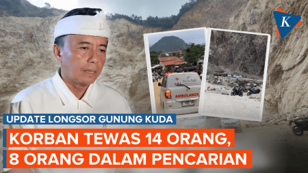 Update Longsor Gunung Kuda Cirebon: 14 Orang Tewas, 8 Masih Dicari