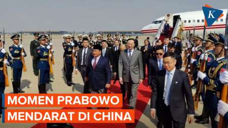 Prabowo Tiba di Beijing, Siap Temui PM China dan Xi Jinping