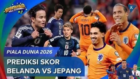 Prediksi Skor Belanda Vs Jepang Piala Dunia 2026, Duel Panas Di Grup Neraka