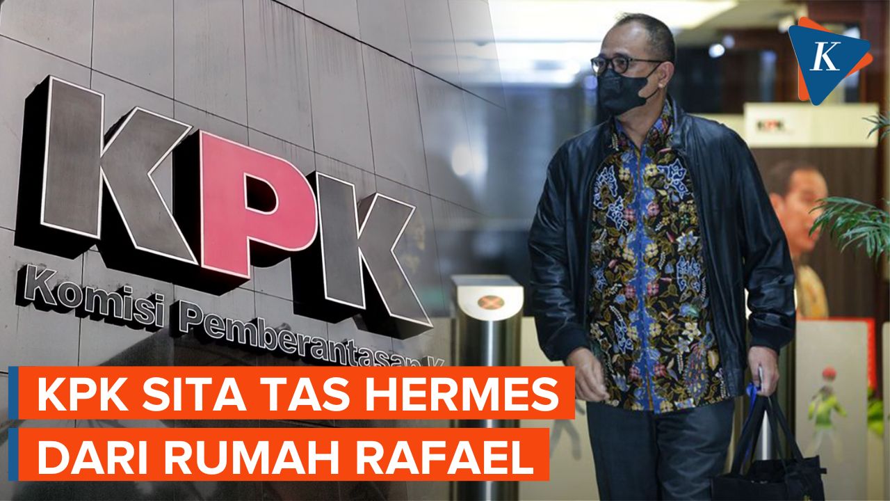 KPK Sita Puluhan Tas Mewah hingga Sejumlah Uang dari Rumah Rafael Alun