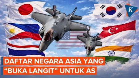 Daftar 6 Negara Asia yang Beri Akses Ruang Udara untuk Pesawat Militer Amerika, Mana Saja?