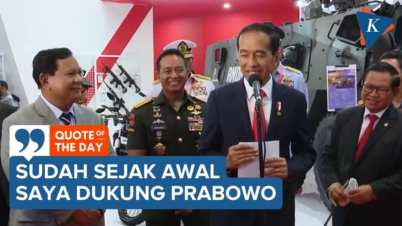 Jokowi Restui Prabowo Maju di Pilpres 2024?