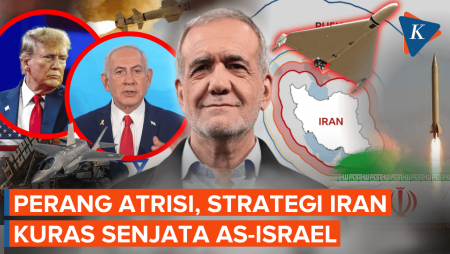 Strategi Iran Lemahkan AS-Israel dengan Kuras Senjata, Begini Cara Kerjanya!