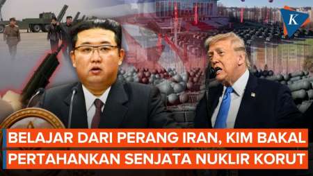 Kim Jong Un Jadikan Perang Iran "Dalil Kuat" Pertahankan Senjata Nuklir Korut