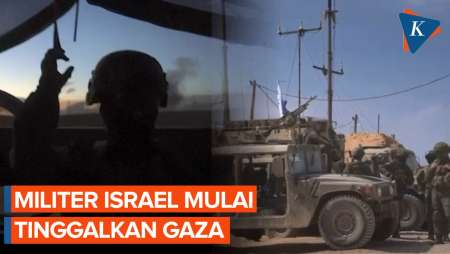 Militer Israel Mulai Mundur dari Gaza Usai Gencatan Senjata Tersepakati