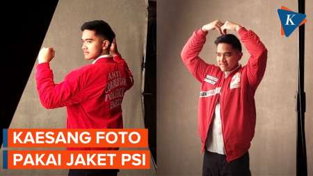 Akhirnya Kaesang Foto Pakai Jaket PSI