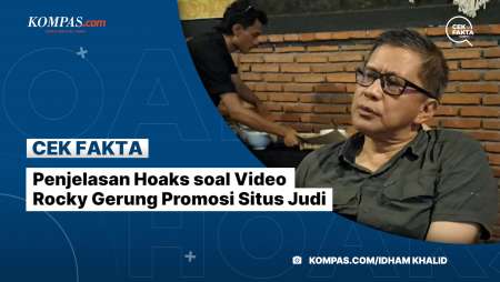 Penjelasan Hoaks soal Video Rcky Gerung Promosi Situs Judi